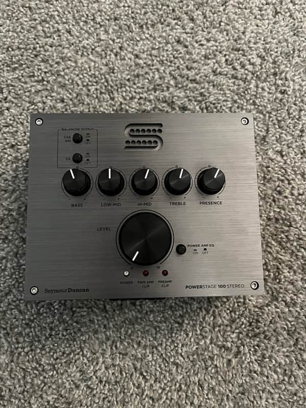 Seymour Duncan PowerStage 200 200-Watt Pedalboard Guitar Amp 2020 - Present - Silver image 1