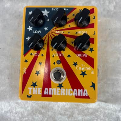 Caline CP-55 The Americana American Sound Overdrive pedal with box image 5
