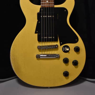 2007 Gibson USA Les Paul Special DC Faded TV Yellow w/HSC image 2