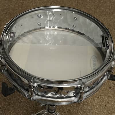 Peace 13x4 Metal Hammered Snare Drum - Metal image 5