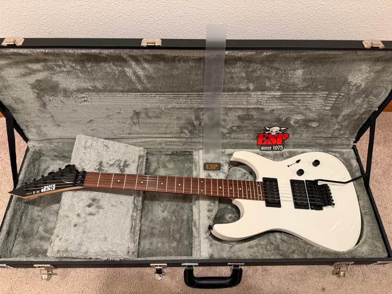 ESP M-II Deluxe 2017 - Snow White Japan Custom Shop image 1