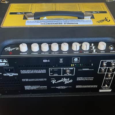 Fender Rumble 500 V3 500-Watt 2x10" Bass Combo image 2