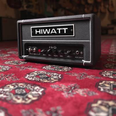 Hiwatt T-Series Hi-5 5-Watt Tube Guitar Amplifier Head - Black Tolex image 1