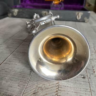 Rare WWI-Era 1910s William Frank C Trumpet w/ Dual Tuning Slides & Case – Fully Serviced image 12