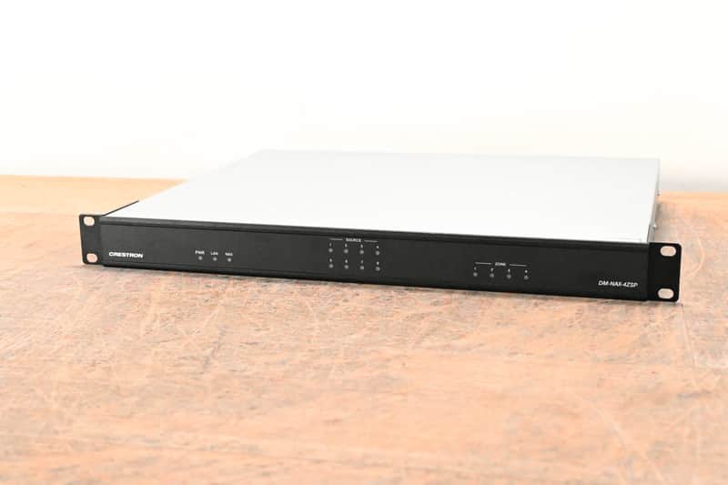 Crestron DM-NAX-4ZSP DM NAX 4-Zone Streaming Preamplifier CG01HK2 image 1