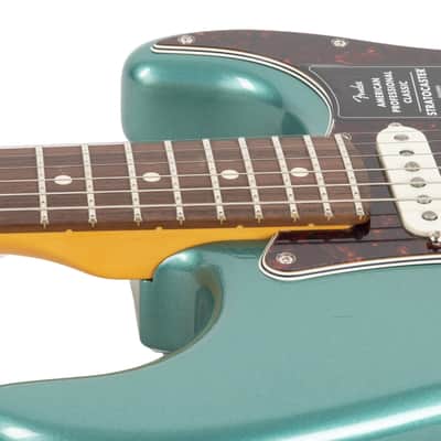 Fender American Professional Classic Stratocaster - Faded Sherwood Green image 9
