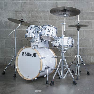 Sonor AQ2 White Marine Pearl 5 Piece Kit image 2