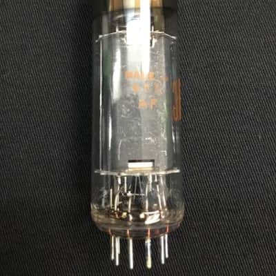 RCA 6CZ5 Black Plate Pentode Power AMPLIFIER VACUUM TUBE Tested USA 8.1389-D image 2