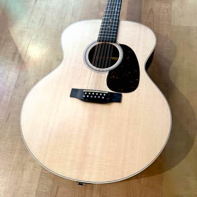 Martin 16 Series Grand J-16E 2025 12-String Jumbo Body Electric Acoustic Guitar Natural Satin image 1
