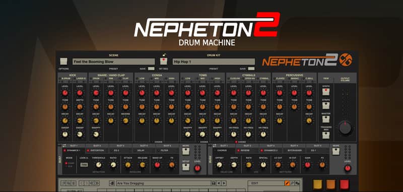 Immagine D16 Group Nepheton 2 Drum Machine Plugin Licence - 1