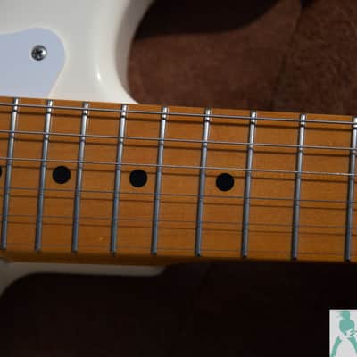 Fender Traditional '50s Stratocaster - Arctic White - Made in Japan - Pro Set Up w Perfect Frets/Action/Intonation! image 11
