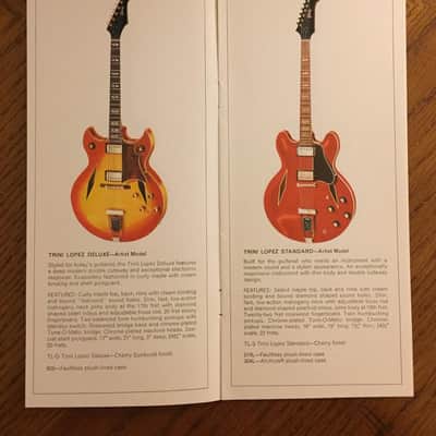 ORIGINAL Vintage 1970 Gibson Electric Acoustic Guitar 10 page Catalog - VERY RARE! image 4