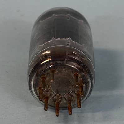 1954 RCA 12AU7 ECC82 Vintage 1950s Long Black Plate D Getter Preamp Tube! T382 image 4