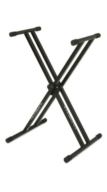 Ultimate support X Style Keyboard Stand IQ2000 Double Braced X Stand image 1