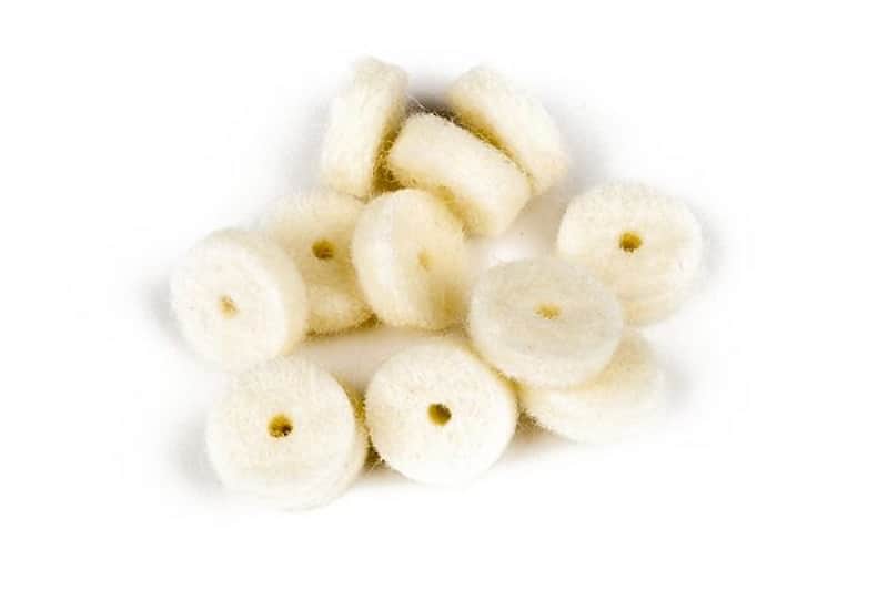Fender Strap Button Felt Washers (12) image 2