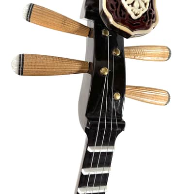 Awesomesauce electrified Yueqin electric noise instrument The Electric Moon Lute 2025 - Wood image 3