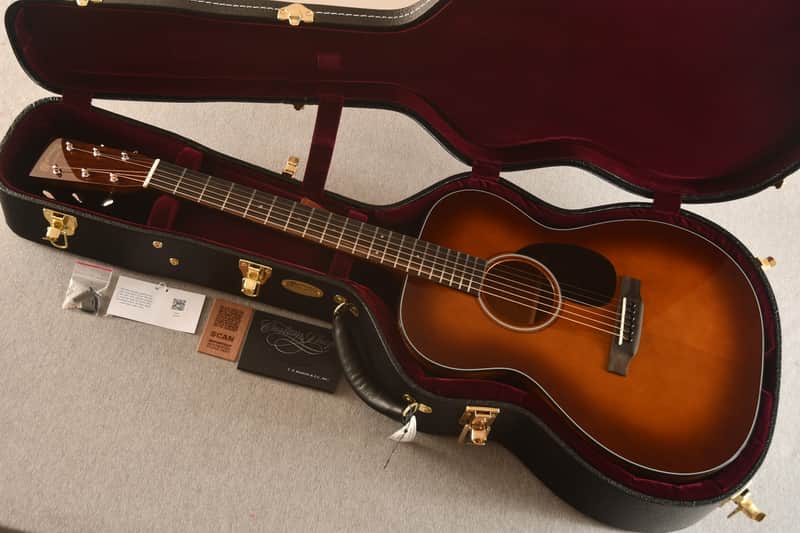 Martin Custom Shop OM 18 Style Engelmann Spruce Ambertone #2866723 image 1