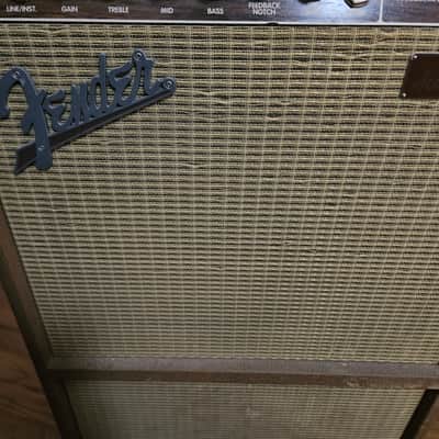 Fender Acoustasonic SFX 2-Channel 2 x 80-Watt 1x8" / 1x10" Acoustic Guitar Amp 1999 - 2003 - Brown image 8