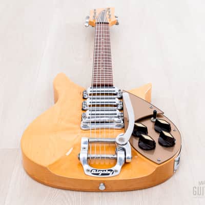 1992 Rickenbacker 325V59 Capri Mapleglo Vintage Reissue John Lennon, Near-Mint w/ Case image 11