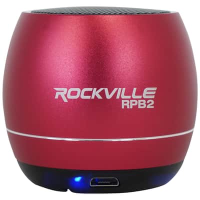 Rockville RPB2-RED Handheld Portable Bluetooth Speaker Great Sound+Wireless Link image 2