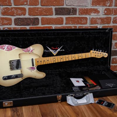 Fender Custom Shop ‘67 Telecaster Heavy Relic Master Built by Austin Mcnaught Antigua Burst over Pink Paisley 2024 w/OHSC image 2