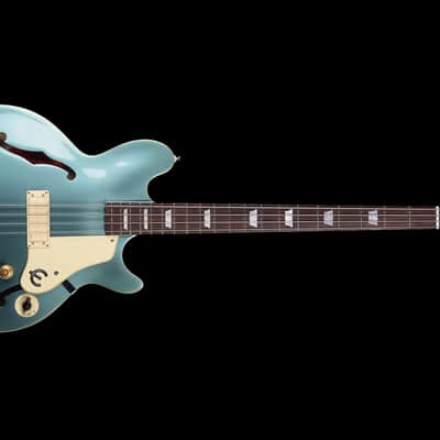 Epiphone Jack Casady Signature Bass - Faded Pelham Blue image 2