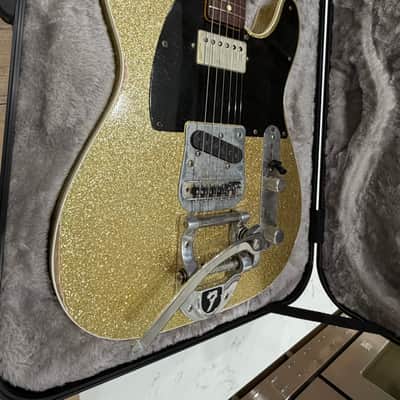 Fender Custom Shop 2012 ’62 Telecaster Custom Relic (1962 Reissue) – Gold Sparkle image 9
