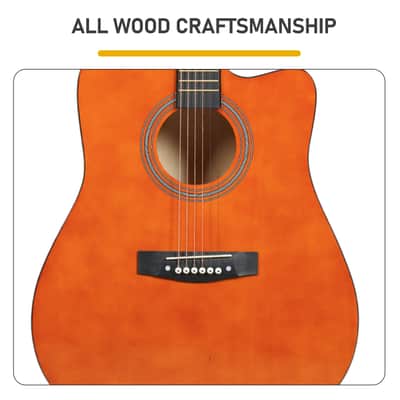🎸Acoustic Guitar +Soft Case/Gig Bag +Tuner +Strap +Picks!🎸 image 5