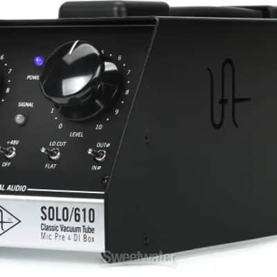 Universal Audio Solo/610 Desktop Tube Mic Preamp 2006 - Present - Black image 6