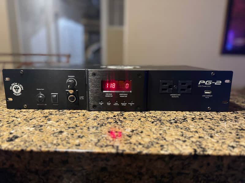 Black Lion Audio PG-2 Rackmount Power Conditioner 2022 - Present - Black image 1