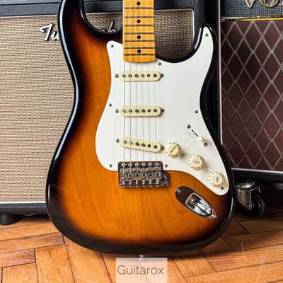 2016 Fender Eric Johnson Stratocaster 2 Tone SB image 1