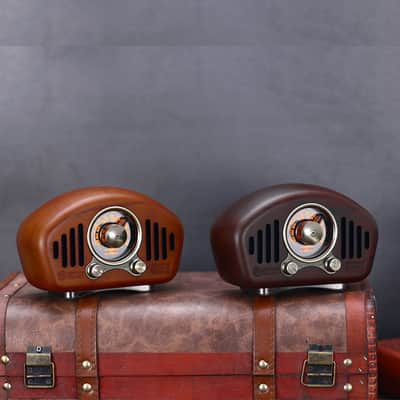Vintage Radio-Walnut wooden image 22
