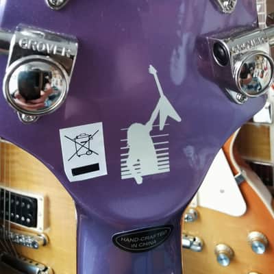 Epiphone Kirk Hammett 1979 Flying V 2024 - Purple Metallic image 11