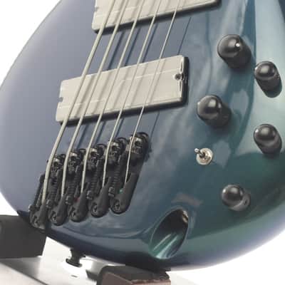 Ibanez SRMS725-BCM Bass Workshop Multi-Scale Soundgear 2024 Blue Chameleon image 6
