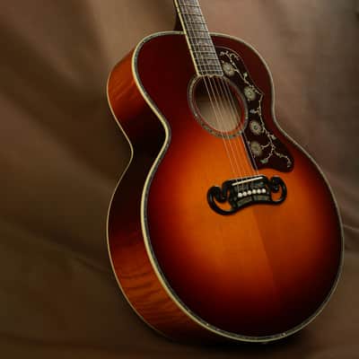 2017 Gibson SJ-200 Custom Vine Autumn Burst Acoustic Guitar J-200 image 14