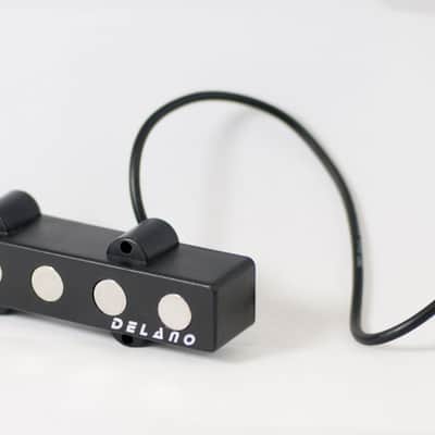 Delano JMVC5 FE/M2 5 String Jazz L Size Split Coil Long Neck Pickup image 1