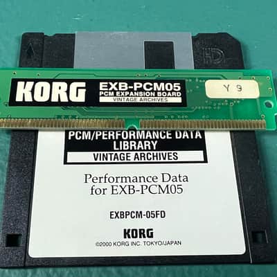 Korg EXB-PCM05 Vintage Archives Expansion Board triton karma