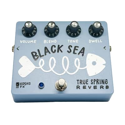 Kosko FX Black Sea True Spring Reverb Tank AMC2BF Suft Garage rock Vintage sound image 5