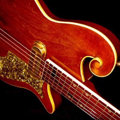 Premier Multi-Vox E275 1958 Natural Mahogany. THE SCROLL GUITAR. Incredible & Rare. Collectible.. image 20
