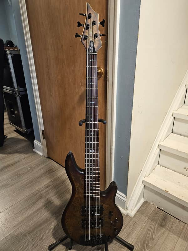 Traben Chaos Attack 5 5-string Electric Bass - Granite image 1