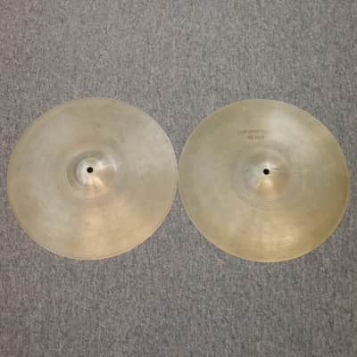 Vintage Zildjian 14" New Beat Hi-Hats image 1