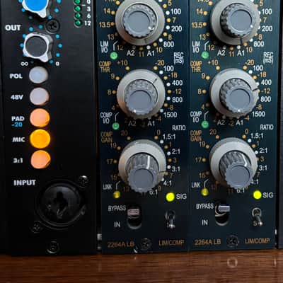 AMS Neve 2264ALB 500 Series Compressor / Limiter Module 2010s - Blue image 2