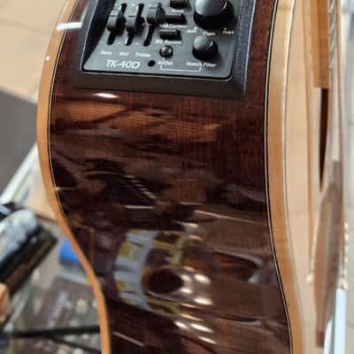 Takamine GD93CE G90 Series Dreadnought Cutaway Acoustic/Electric Guitar Natural Gloss image 4