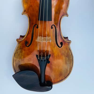 Fine Italian labeled Violin Stefano Scarampella di Brecia Fece In Mantova 1855 image 8