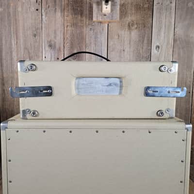 Fender Tremolux 6G9-A 1961 Rough Blonde Tolex Tone Ring Cabinet - Blonde image 6