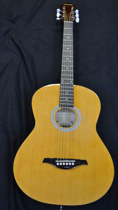 Hohner HW200 Western Series Steel String Acoustic Guitar Natural image 1