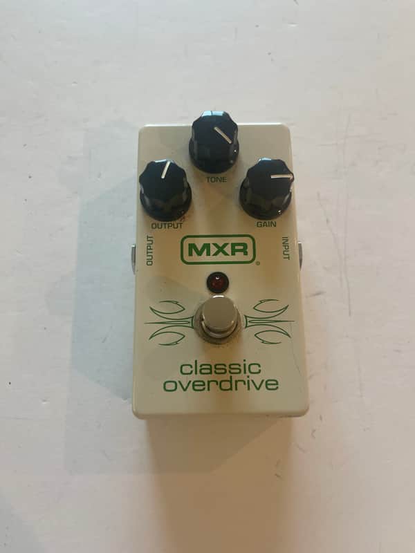 MXR Dunlop M-66 Classic Overdrive White Guitar Effect Pedal image 1