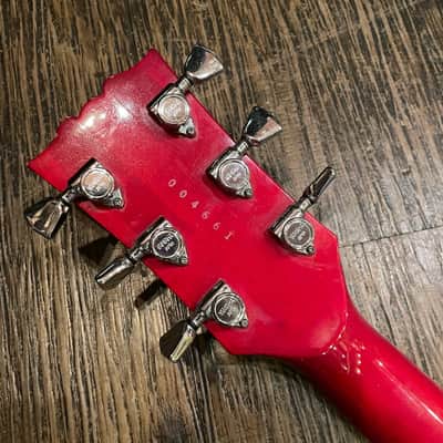 Yamaha SL-400S Studio Lord MIJ 1980s Japan Electric Guitar Cherry Burst image 8