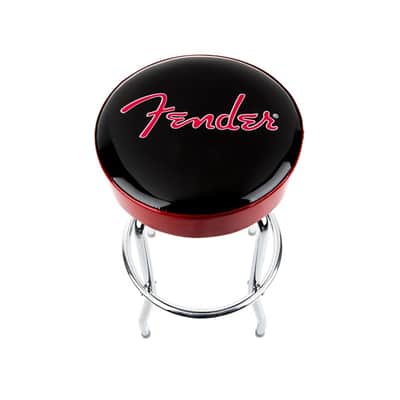 FENDER Barstool Short 24 Red Sparkle Barhocker (60cm hoch) image 1