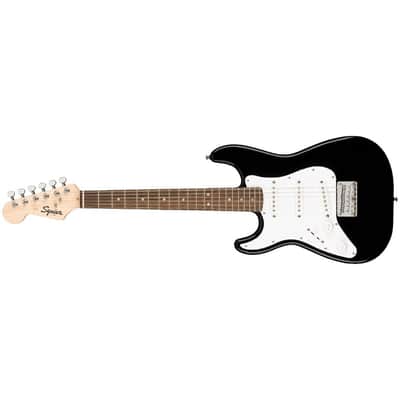 Squier   Mini Stratocaster Lh Left Handed Lrl Blk 0370123506 image 1